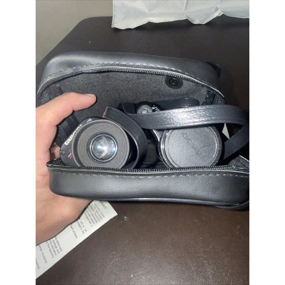 Tasco‎ Binoculars w/ Case 7x35 346 Ft/1000 yds 115M/1000M Vintage Coated